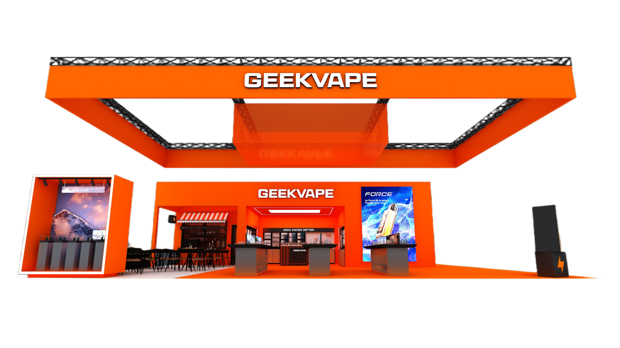 GEEKVAPE prezintă conceptul „GEEK STORE” la Vapexpo Paris, oferind partenerilor o perspectivă asupra viitorului retailului
